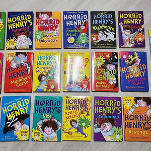 Horrid henry 호리드 헨리 챕터북 책과 CD 20권