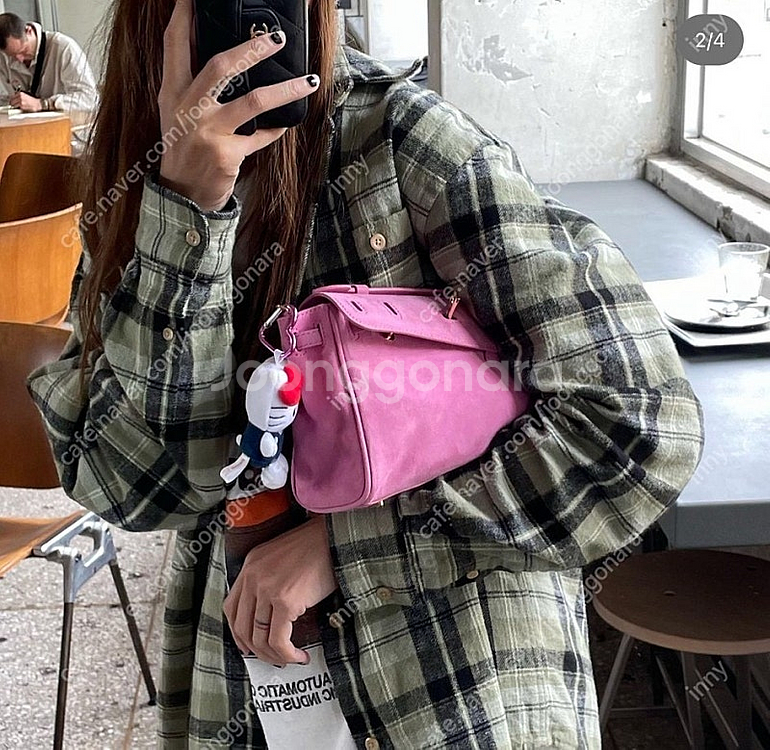 페퍼윤윤 투머치토커 스웨이드 핑크 (새상품)--1