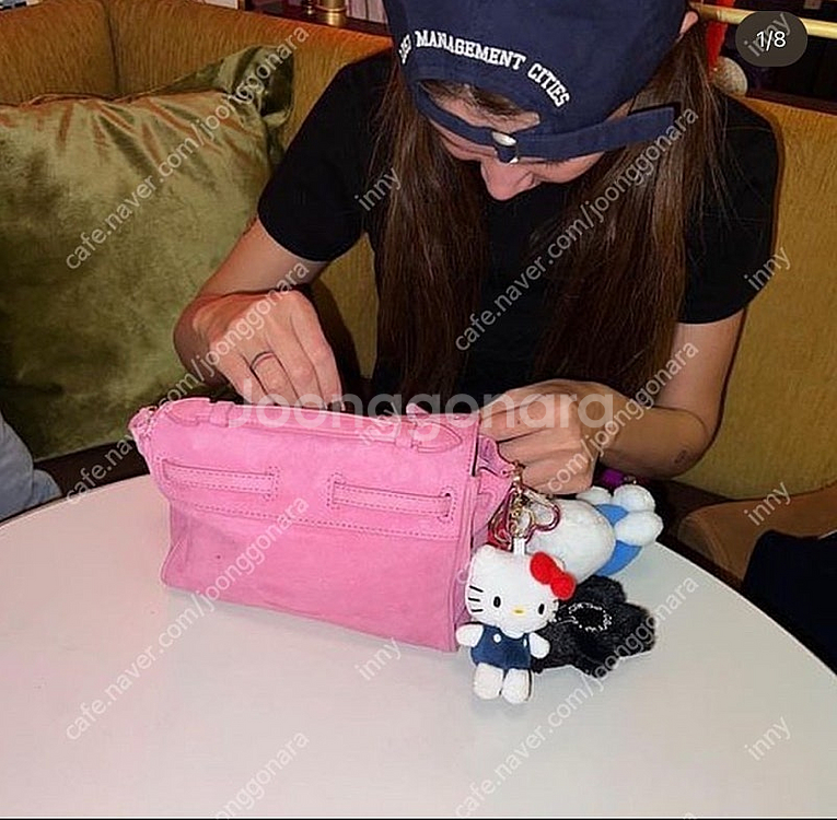 페퍼윤윤 투머치토커 스웨이드 핑크 (새상품)--2