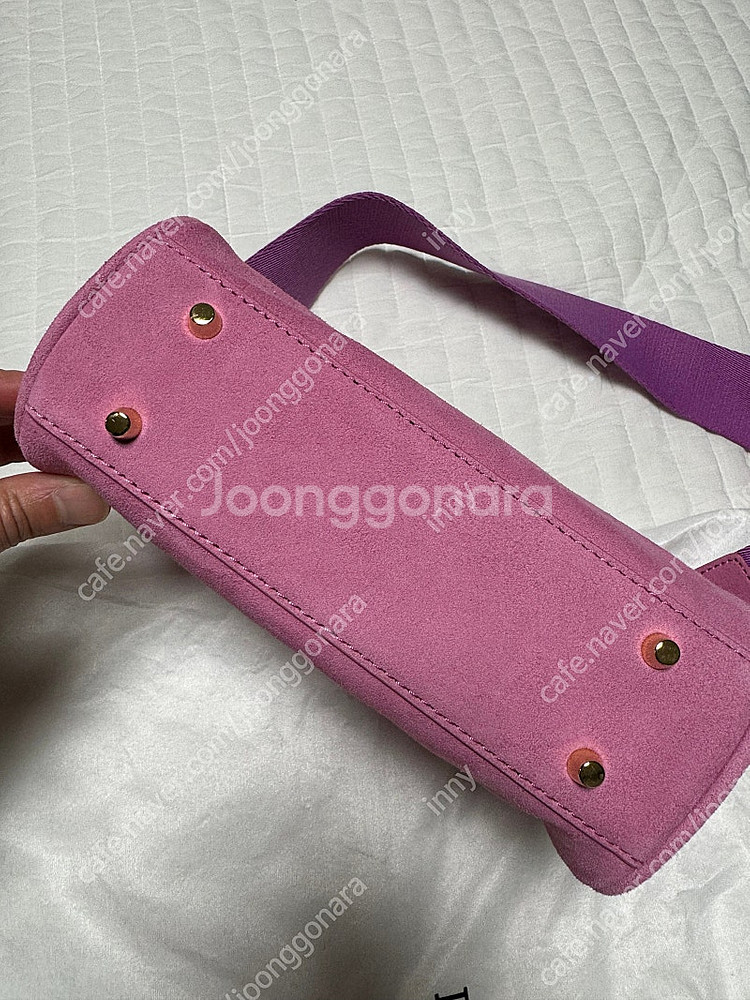 페퍼윤윤 투머치토커 스웨이드 핑크 (새상품)--4