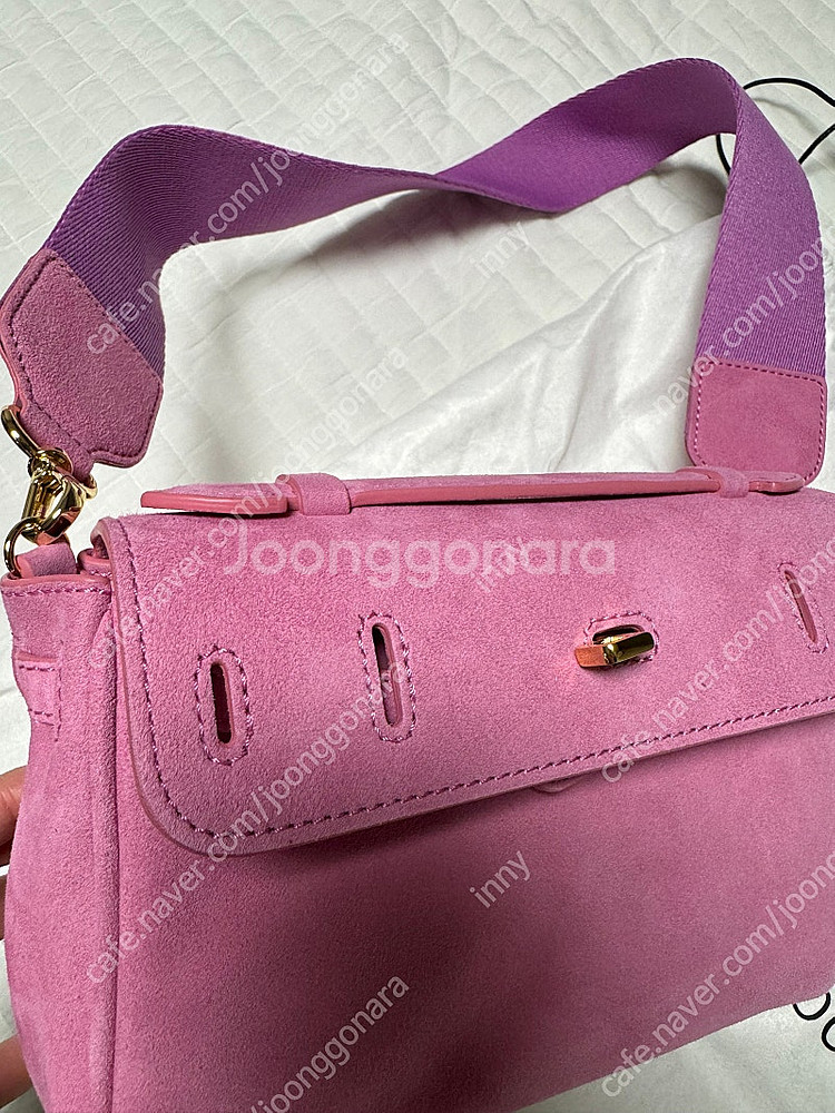 페퍼윤윤 투머치토커 스웨이드 핑크 (새상품)--5