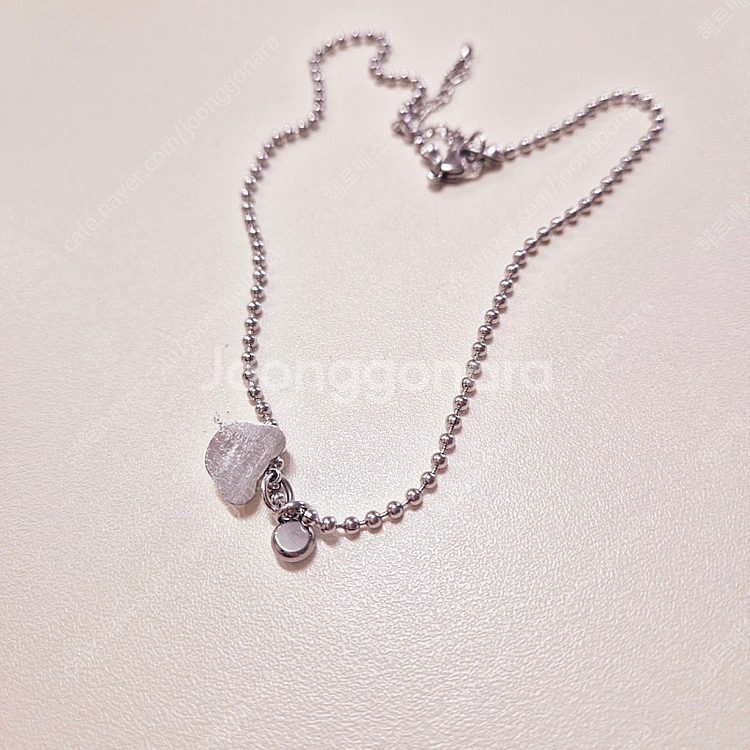 써지컬 스틸 벨라이즈 곰돌이 유아 미아방지 목걸이--2