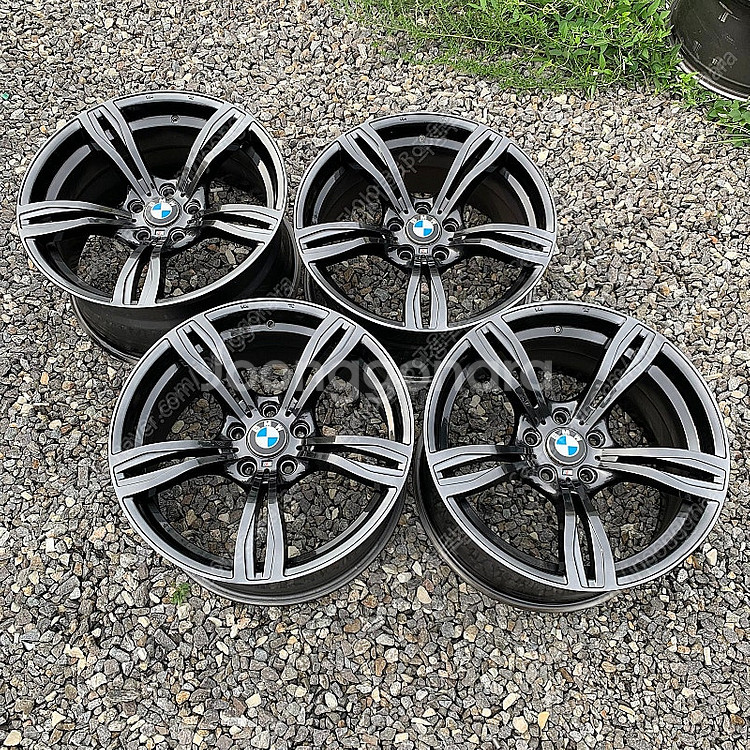 (판매)19인치 BMW M5 고스트크롬 중고휠 한대분 ...--0