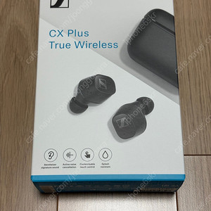 젠하이저 CX Plus True Wireless 블랙 미개봉 새제품 판매합니다.