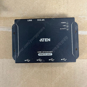 [판매] ATEN 에이텐 4포트 Cat5 USB2.0 리피터 연장기 익스텐더 (UCE3250)