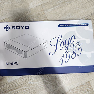 SOYO M2 PLUS 미니PC N100 8/256 판매합니다