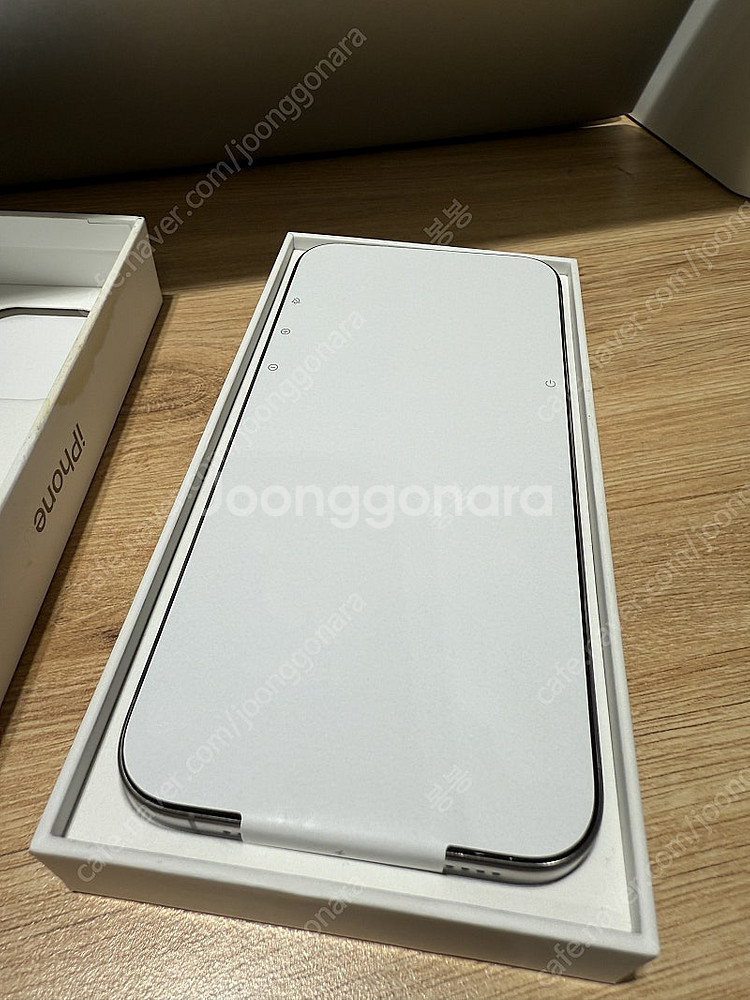 아이폰15 프로맥스 네추럴 256GB 리퍼미사용--1