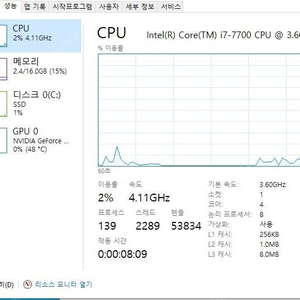 I7 - 7700 본체팝니다