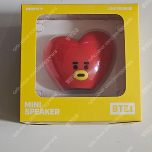 BT21 타타 미니 블루투스 스피커 (새제품)(운포 16000원)