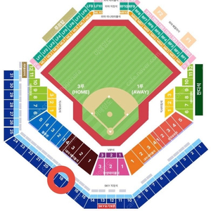 플레이오프 2차전 3루 스카이 통로 2연석 양도 LG 삼성