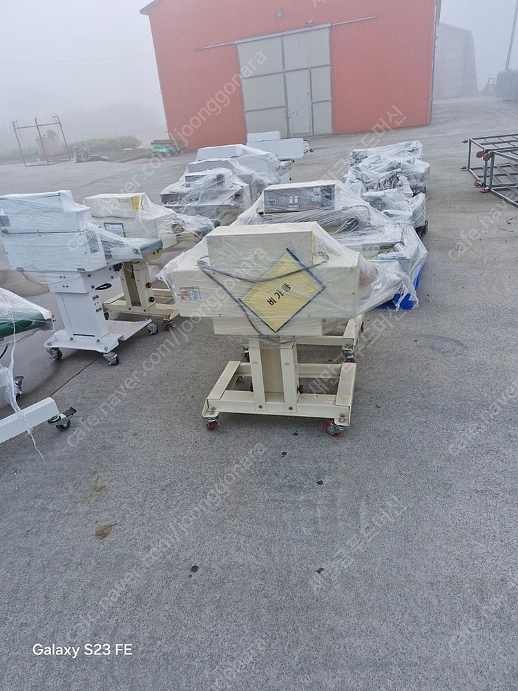 오토피더 밴드실러 금속검출기 봉투 3단세척씽크대 김치공장에서 사용하던것 김치공장철거 상품 이미지