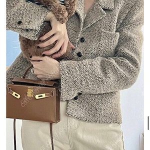 쎄모먼 Saarinen tweed Jacket 38size