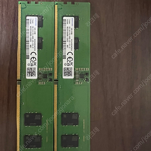 삼성 DDR5 4800 8G X 2 16G