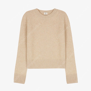 식스앤어하프 LOLO SWEATER - BEIGE S사이즈