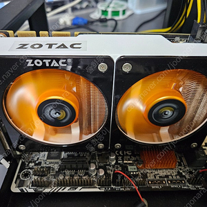 조택 GTX760 2G 그래픽카드(2.5만)