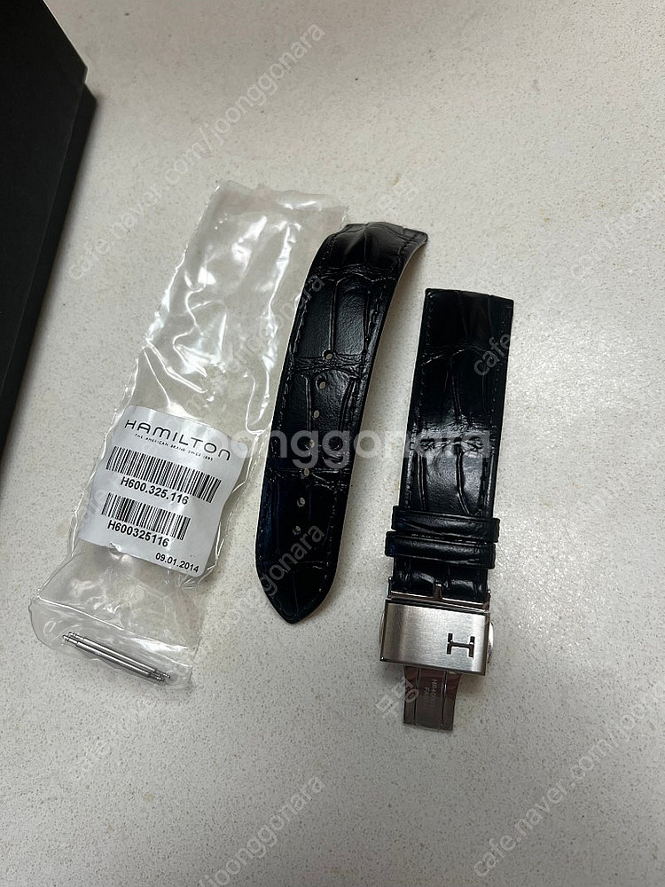 해밀턴 재즈마스터 크로노오토매틱 팝니다 H32596 검...--6