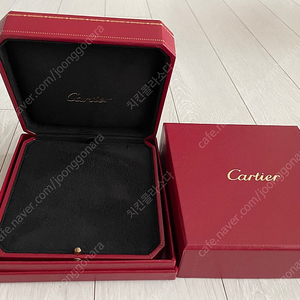 [Cartier]까르띠에 쥬얼리 목걸이 케이스 박스 판매합니다.