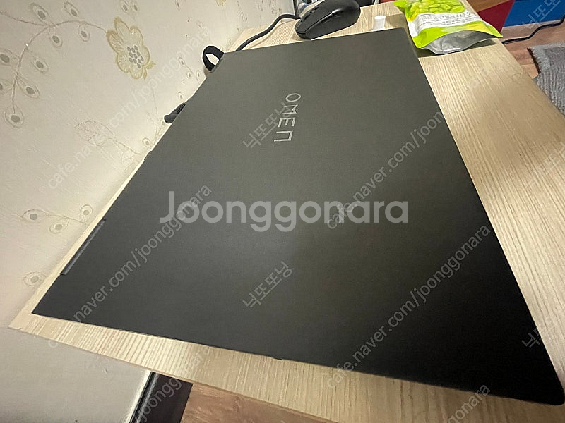 HP 오멘 16 노트북 5년보험 마우스, 파우치도 같이...--3
