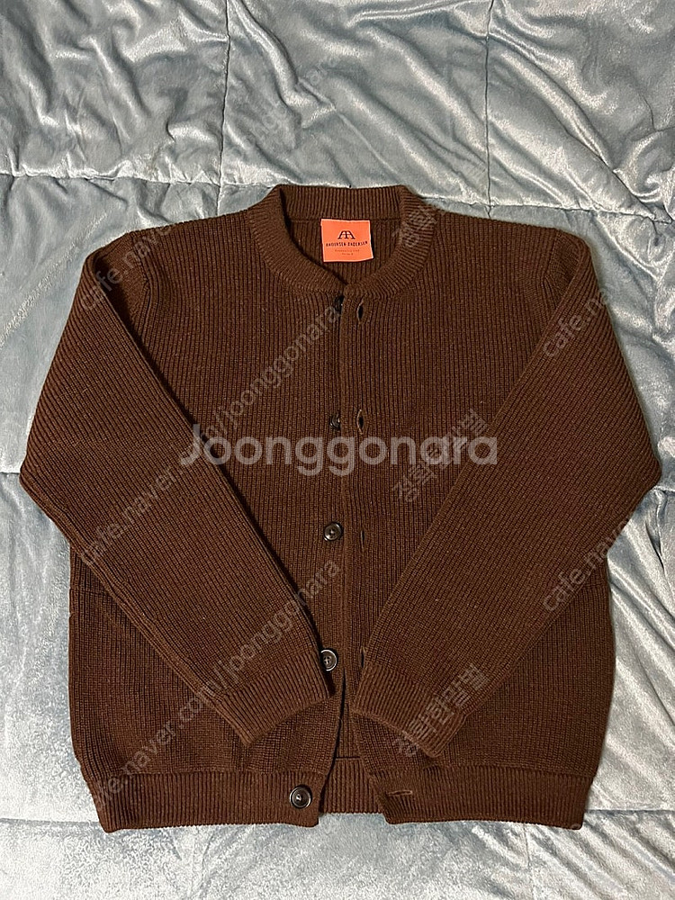 안데르센안데르센 스키퍼 자켓 브라운 L 판매합니다.--0