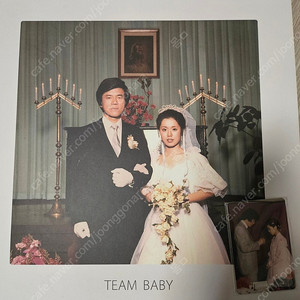 검정치마 TEAM BABY LP 단순개봉 팝니다.