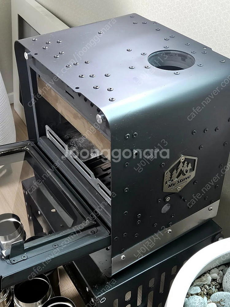 우드앤번 마이스토브 레귤러+스텐드+IGT사이드테이블+연...--1