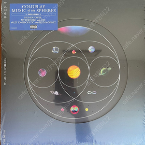 콜드플레이 music of spheres lp