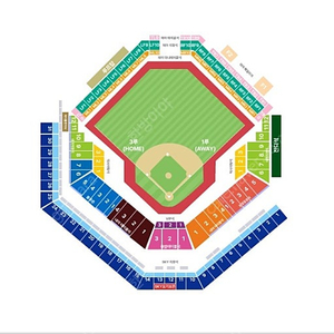 통로석) 플레이오프 2차전 10/15(화) 삼성 VS LG 3루 스카이석(지정석) 4연석