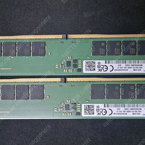 삼성 메모리 DDR5 4800 16G x 2개(32gb) 일괄 팝니다.