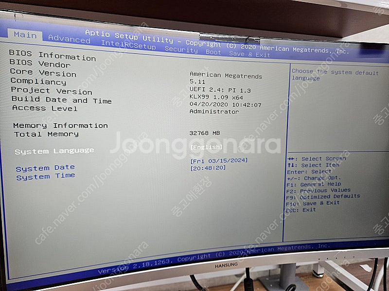 i7-6800K CPU와 중국산 X99 메인보드--1