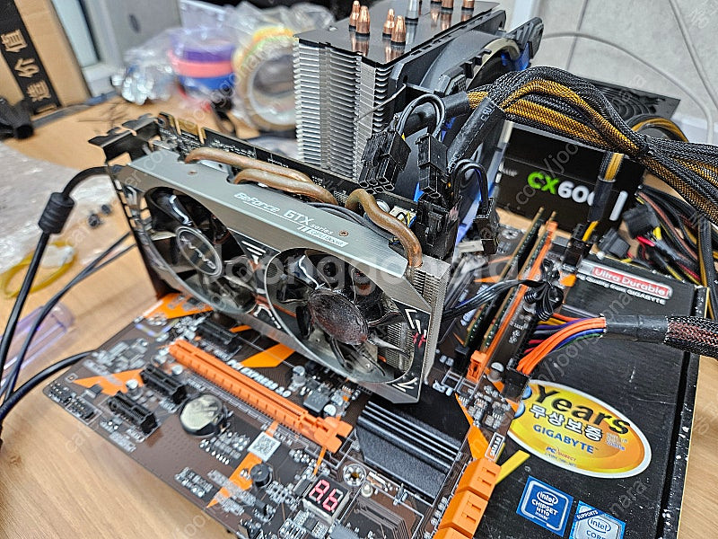 i7-6800K CPU와 중국산 X99 메인보드--2