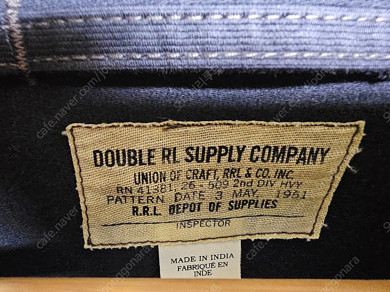 RRL 정글클로스 팝니다.--1