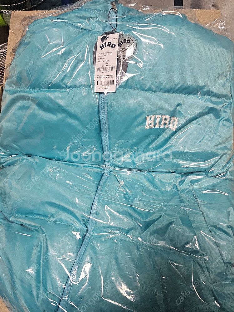 히로 블랭크패딩 민트160--1