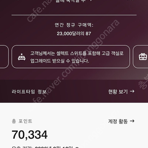 메리어트포인트 6만 55만원에 양도합니다