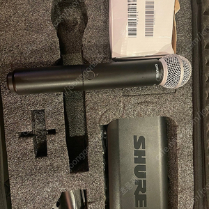 무선 마이크 Shure BLX24 SM58 헤드