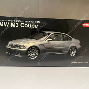 1:18 교쇼 BMW E46 M3 CS 실버 다이캐스트 판매합니다