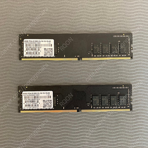 게일 DDR4 2666 8G 램 2개