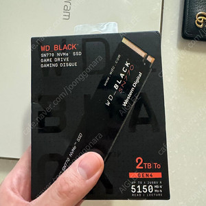 WD BLACK SN770 M.2 NVMe 2TB 새제품