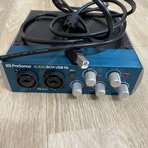 presonus audiobox usb96 오디오 인터페이스