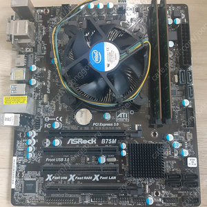 asrock b75m, i5 3570, 8g ram 택포 3.5만