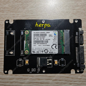 삼성 mSATA 128G + SATA 케이스