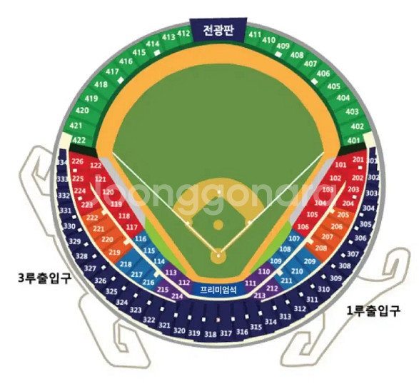 17일 플레이오프 3차전 삼성vs엘지 티켓양도--0