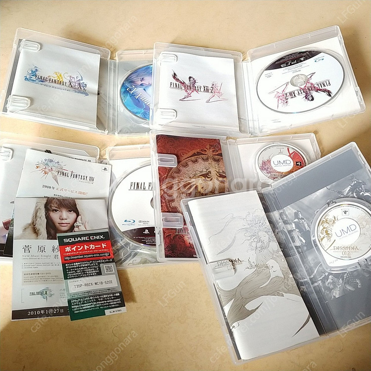 PS3, PSP 일판 파판 시리즈 5개 일괄 팝니다. ...--1