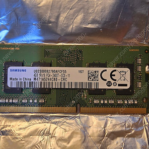 삼성 DDR4 2400 4GB 노트북 램