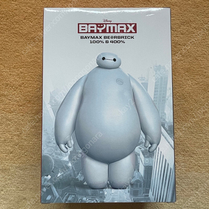 베이맥스 베어브릭 400% 100% set 미개봉 bearbrick baymax