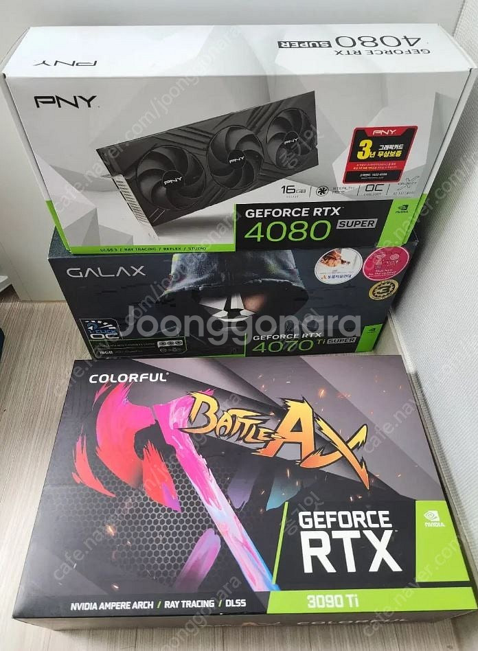 그래픽 카드 RTX 3090 Ti/4070 Ti/408...--0