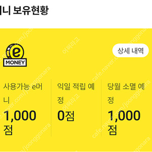 이머니 1000점 팝니다