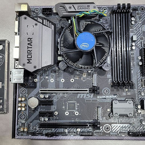 CPU i5 8500 + M/B MSI B360m 박격포 (CPU+보드)