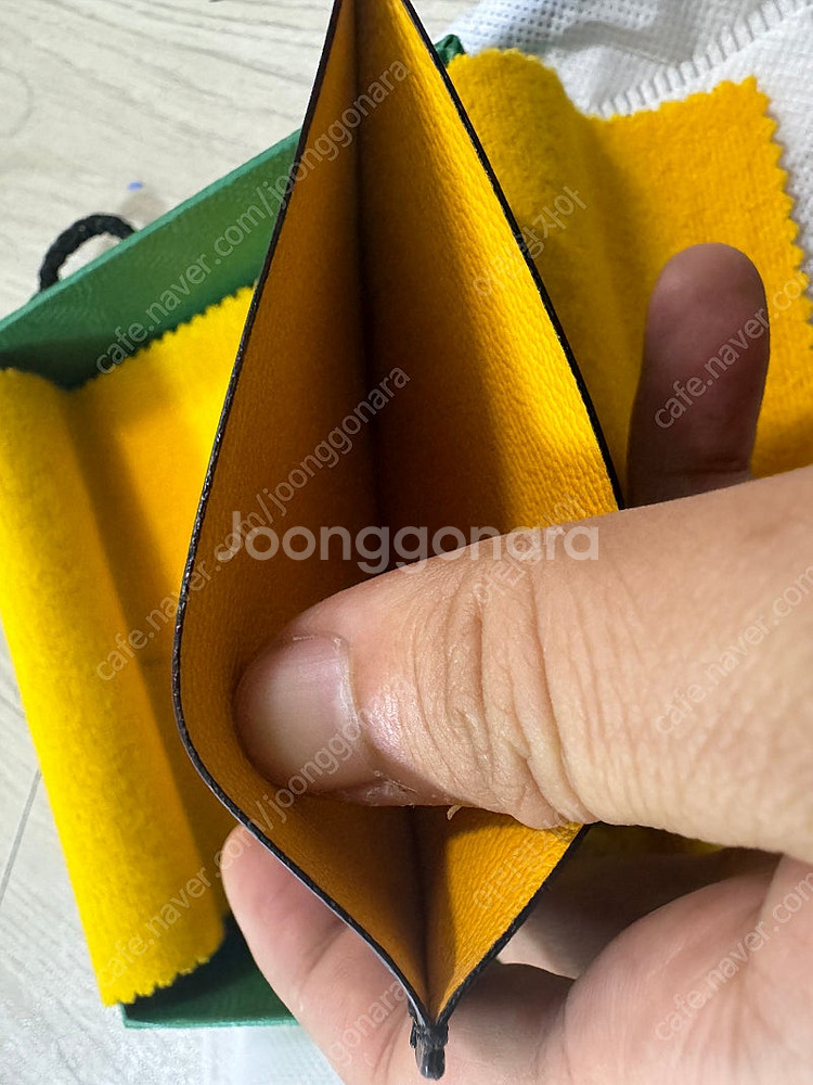 고야드 카드지갑 S급 판매--2
