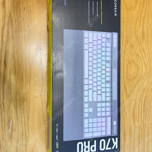 커세어 K70 pro opx 키보드 화이트