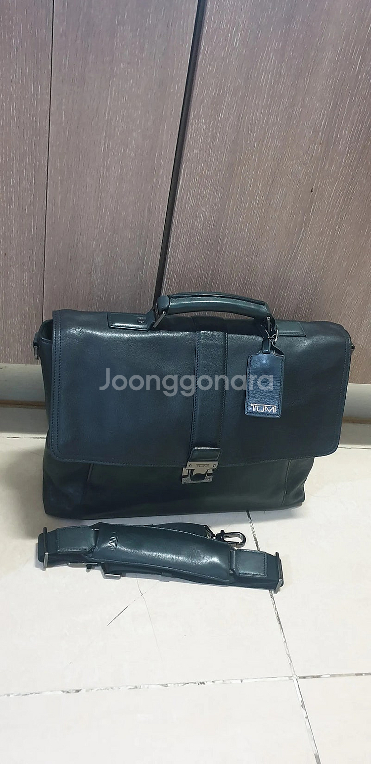 투미 TUMI 가죽서류가방/ 꼼데가디건--0